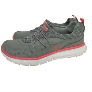 New SPORT SLIP-ON GRAY WALKING  SNEAKERS LADIES 5.5 SHOE Sneakers color gray Pin